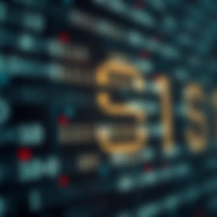 Visual representation of binary digits used in data storage, processing, and transmission within modern technology systems
