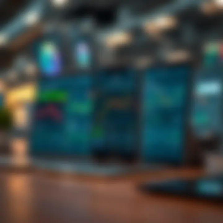 Comparison of multiple paper trading apps highlighting key features and usability
