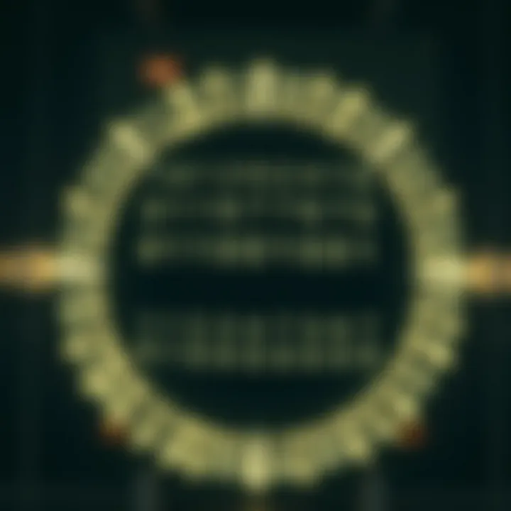 Visual example demonstrating the conversion of a binary sequence to its decimal equivalent using positional values