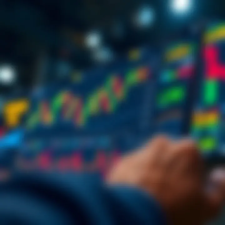 Crude Oil Trading Application Interface Overview User interface of a crude oil trading application displaying market charts and trading options