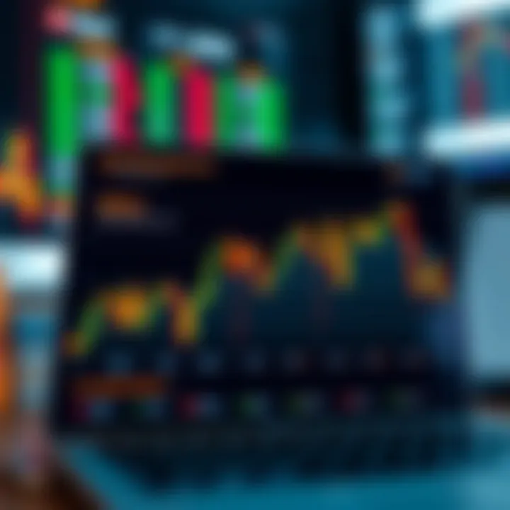 Risk Management and Trading Platforms for Forex in India Graph depicting risk management strategies and platform options for forex trading in India