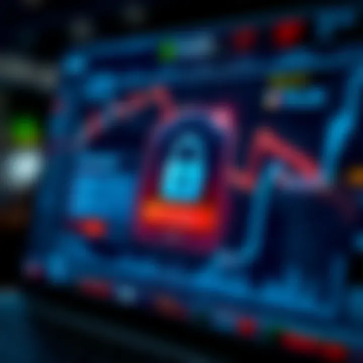 Secure login screen highlighting encryption and authentication features of a trading platform