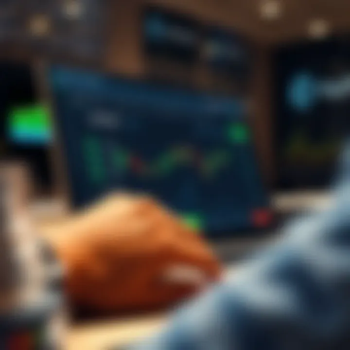 Screenshot showcasing interface of a low brokerage trading app highlighting user-friendly features and trading options