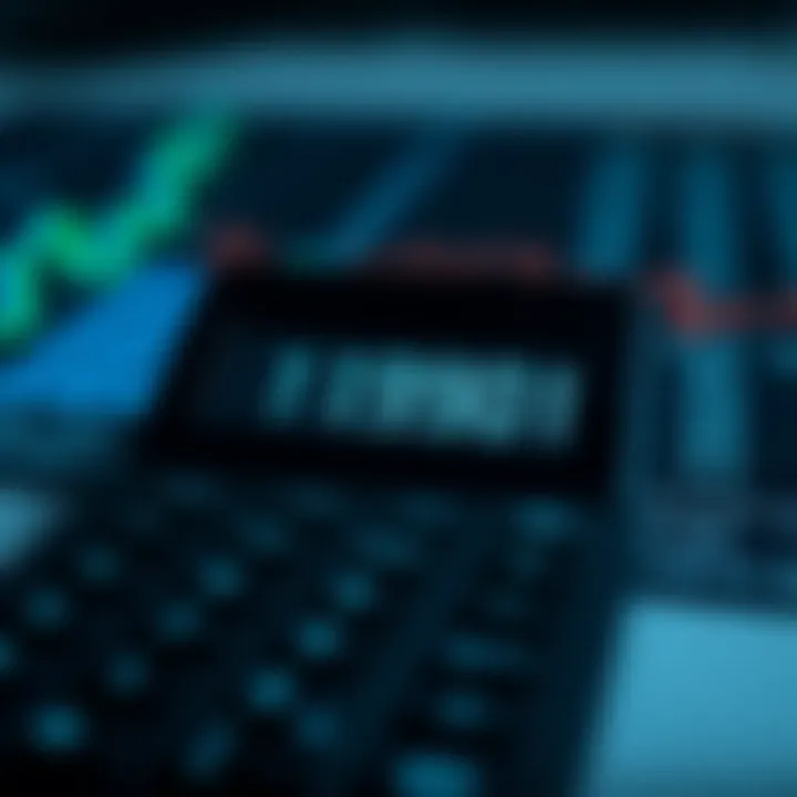 Calculator displaying binary multiplication operation with binary digits visible on screen