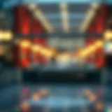 Diagram illustrating the structure of an optimal binary search tree with weighted nodes