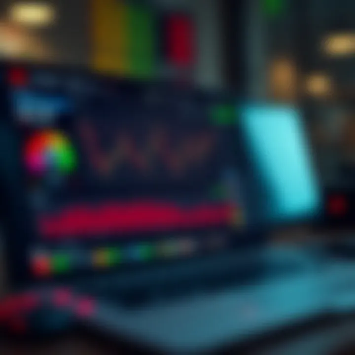 Dashboard showing trading tools and risk management indicators for intraday traders