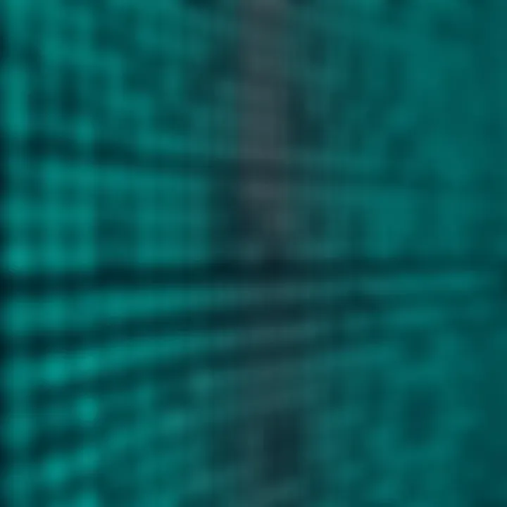 Illustration of binary number system showing zeros and ones arranged in columns