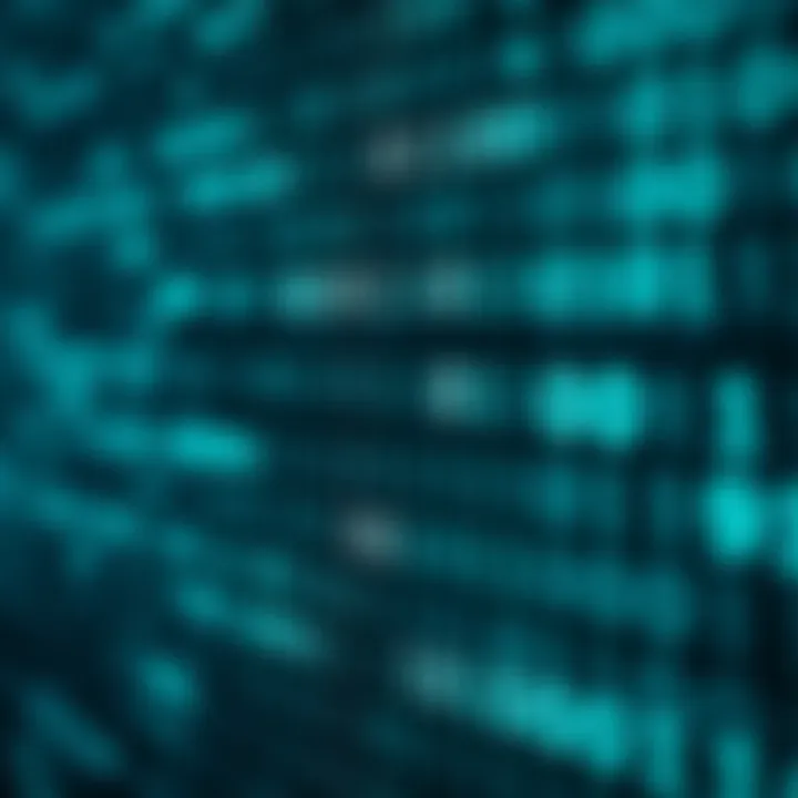 Visualization of data storage and transmission using binary code