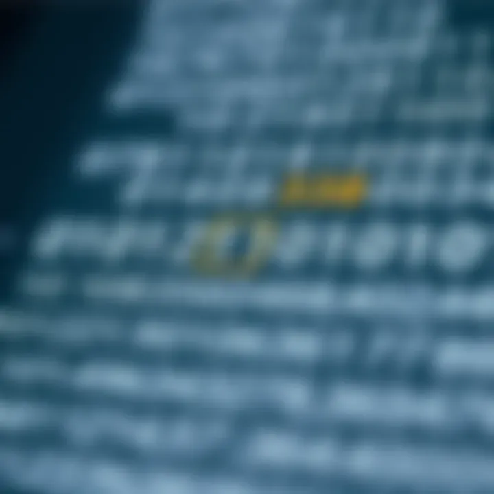 Diagram illustrating the binary numeral system with place values highlighted