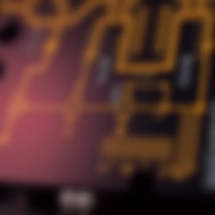 Circuit diagram showing the configuration of a binary ripple counter with flip-flops connected in series