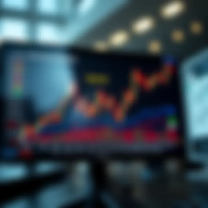Volatility Trends During Overlapping Forex Trading Sessions Graph illustrating volatility patterns during overlapping forex trading sessions highlighting increased trading activity