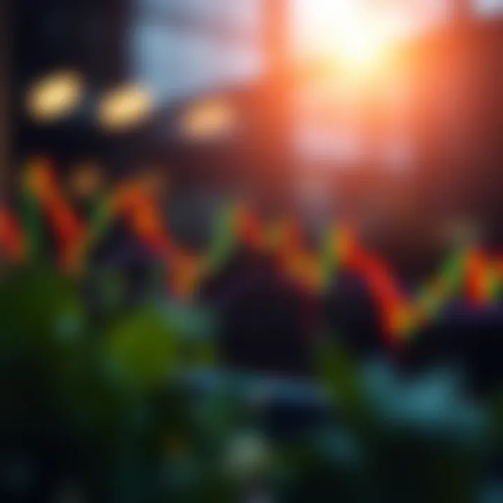 Diagram of bearish candlestick formations highlighting potential market reversals and downtrends