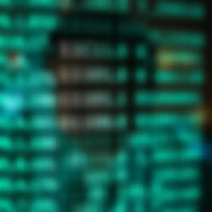 Visual representation of Unicode encoding showing diverse characters converted to binary