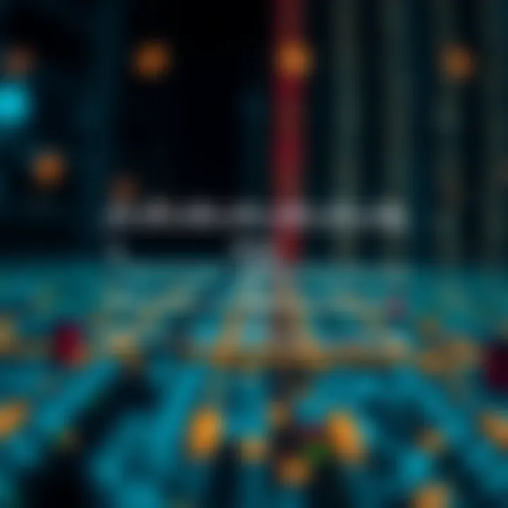 Diagram illustrating the sequential comparison of elements in a list during a linear search