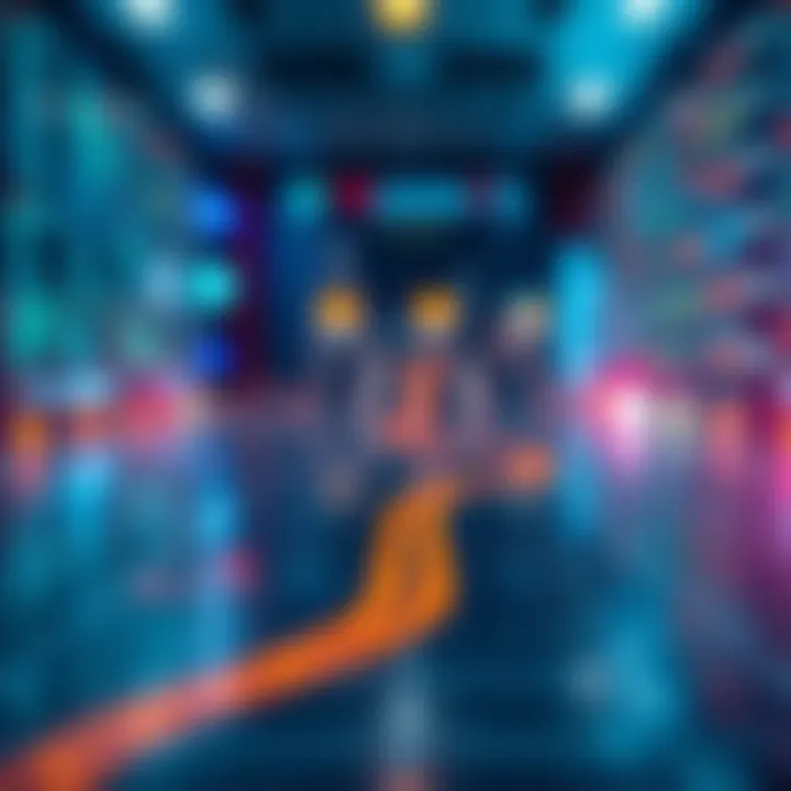 Illustration of a roadmap showing transition from paper trading to real stock market investments