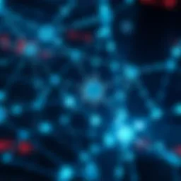 Conceptual graphic of interconnected digital nodes illustrating alternatives to binary logic in technology and society