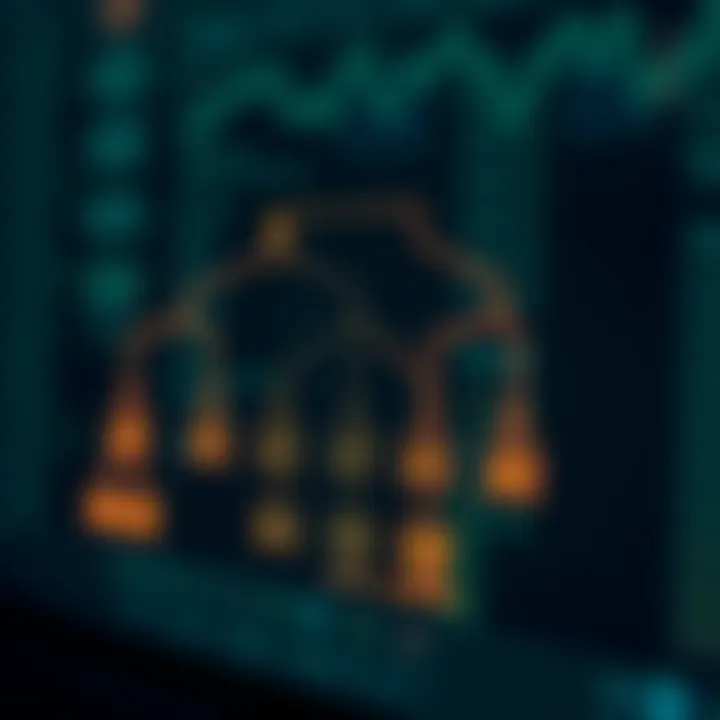 Diagram illustrating the structure of an optimal binary search tree with weighted keys